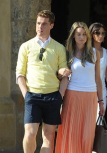 Scott Parker with his wife, Carly Parker.